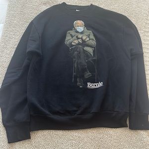 Iconic Bernie at Biden’s inauguration sweater